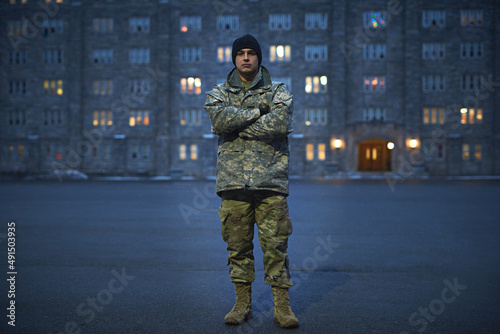Obraz na plátne Today a cadet, tomorrow a colonel