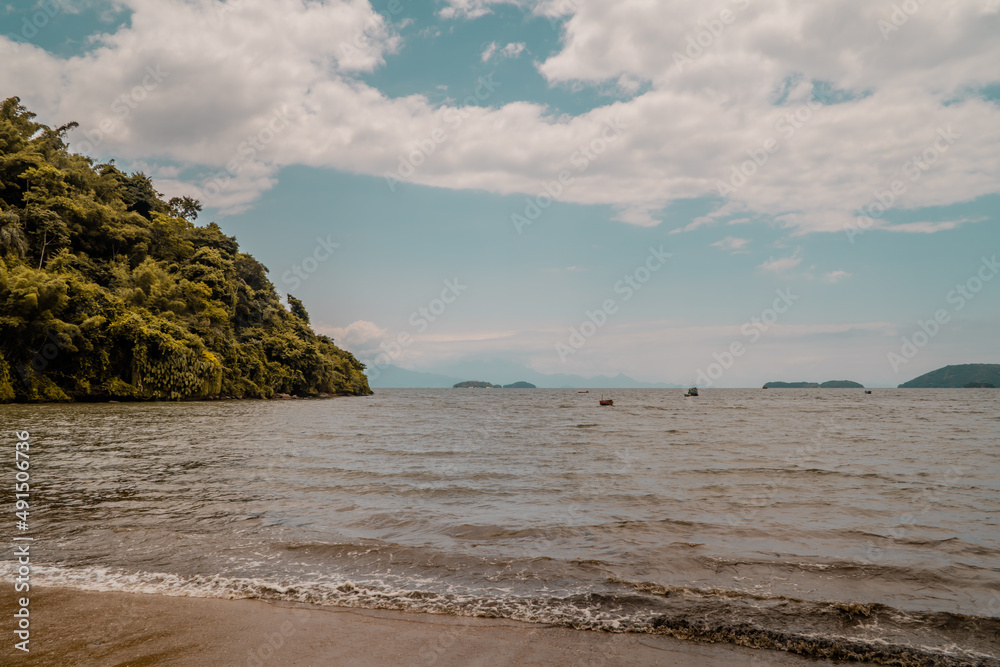 Praia Pontal beach in the city of Paraty, Rio de Janeiro, Brazil Praia Pontal beach in the city of Paraty, Rio de Janeiro, Brazil