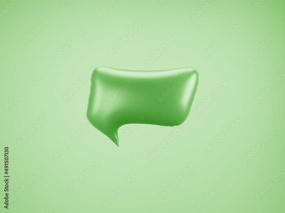 Mint Speech Balloon Mint Speech Balloon