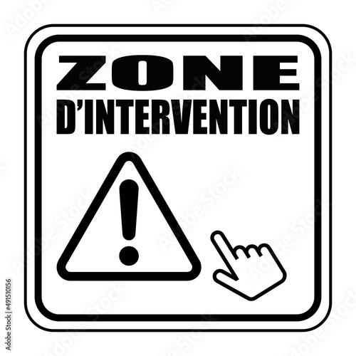 Logo zone d'intervention.
