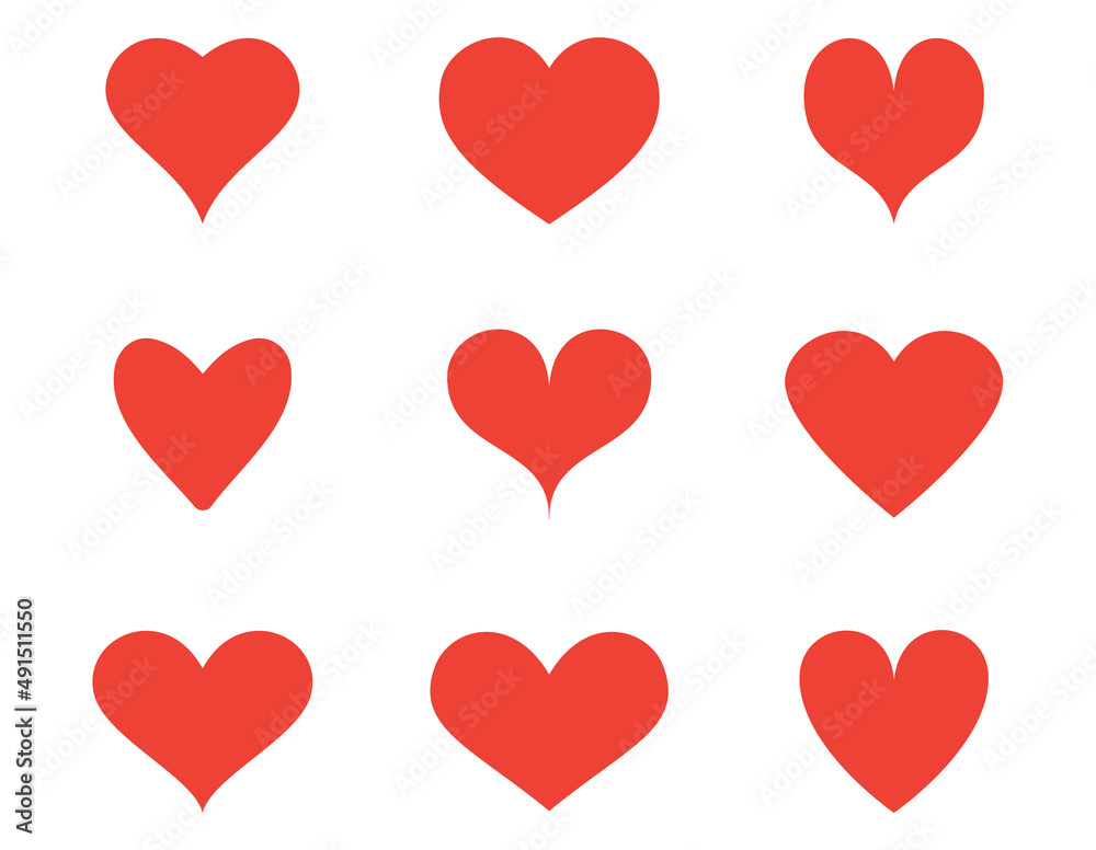 Heart contour vector. Red hand drawn love icon isolated. Paint brush stroke heart icon. Hand drawn vector for love logo, heart symbol, doodle icon and Valentine's day. Painted grunge vector shape Heart contour vector. Red hand drawn love icon isolated. Paint brush stroke heart icon. Hand drawn vector for love logo, heart symbol, doodle icon and Valentine's day. Painted grunge vector shape