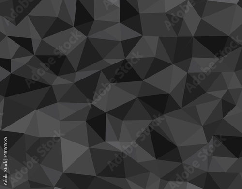 Geometrische Dreiecke, moderner Hintergrund in schwarz/grau/anthrazit