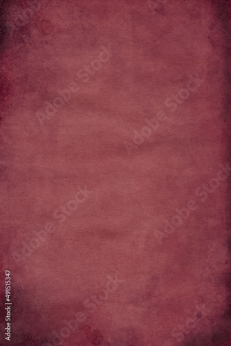 Dark red wall texture background, old grungy texture. Texture, wall, concrete for backdrop or background