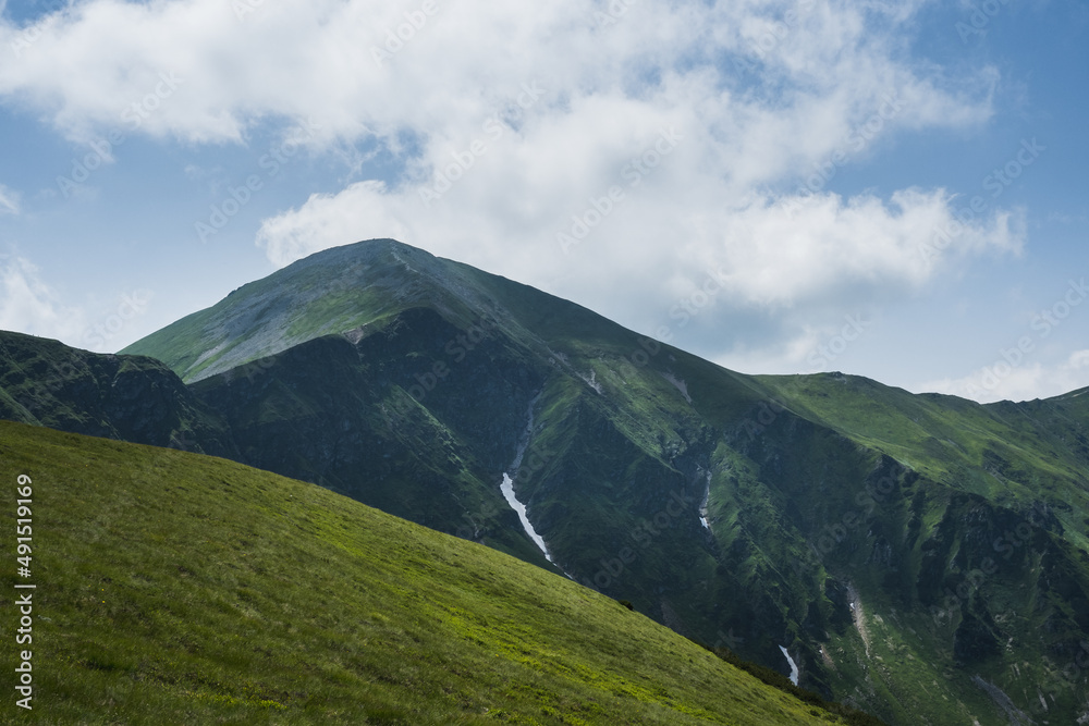 Fototapeta premium mountain landscape with clouds