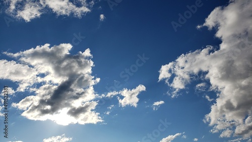 many clouds in the Brazil sky