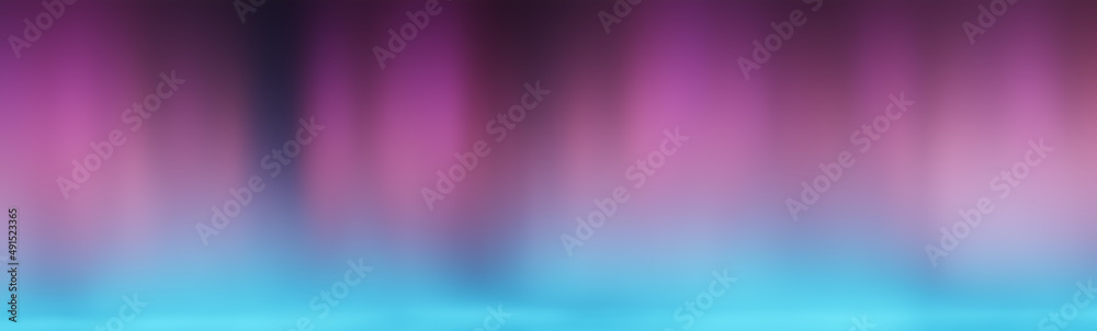 Fototapeta premium Violettes Feuer, Flammen auf schwarzem Hintergrund