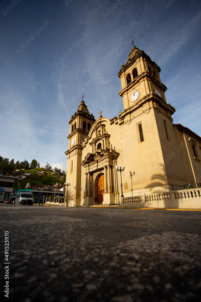 Catedral de la ciudad de Tarma, Junín. (Peru)