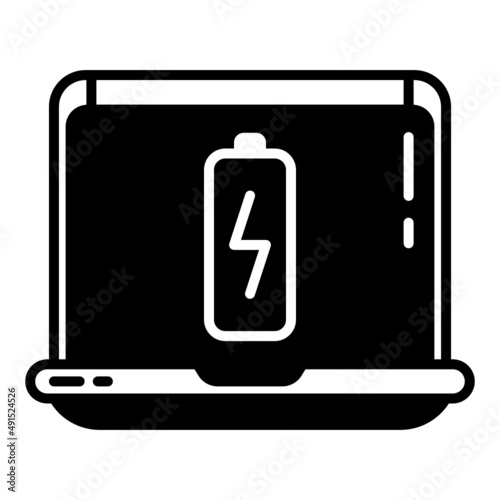 laptop and charger battery