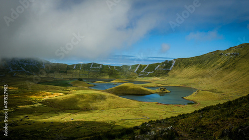 Caldeira Açores volcan lac photo