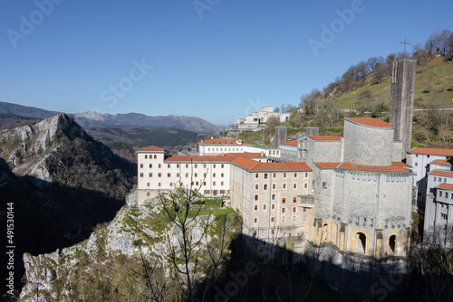 Santuary of Arantzazu in the Basque Country (Spain) photo