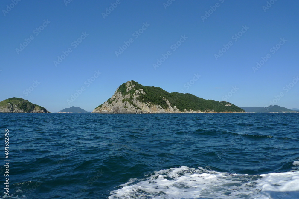 Naklejka premium 바다