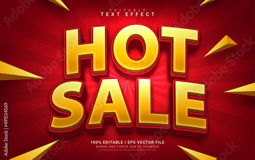 hot sale cartoon 3d style text effect