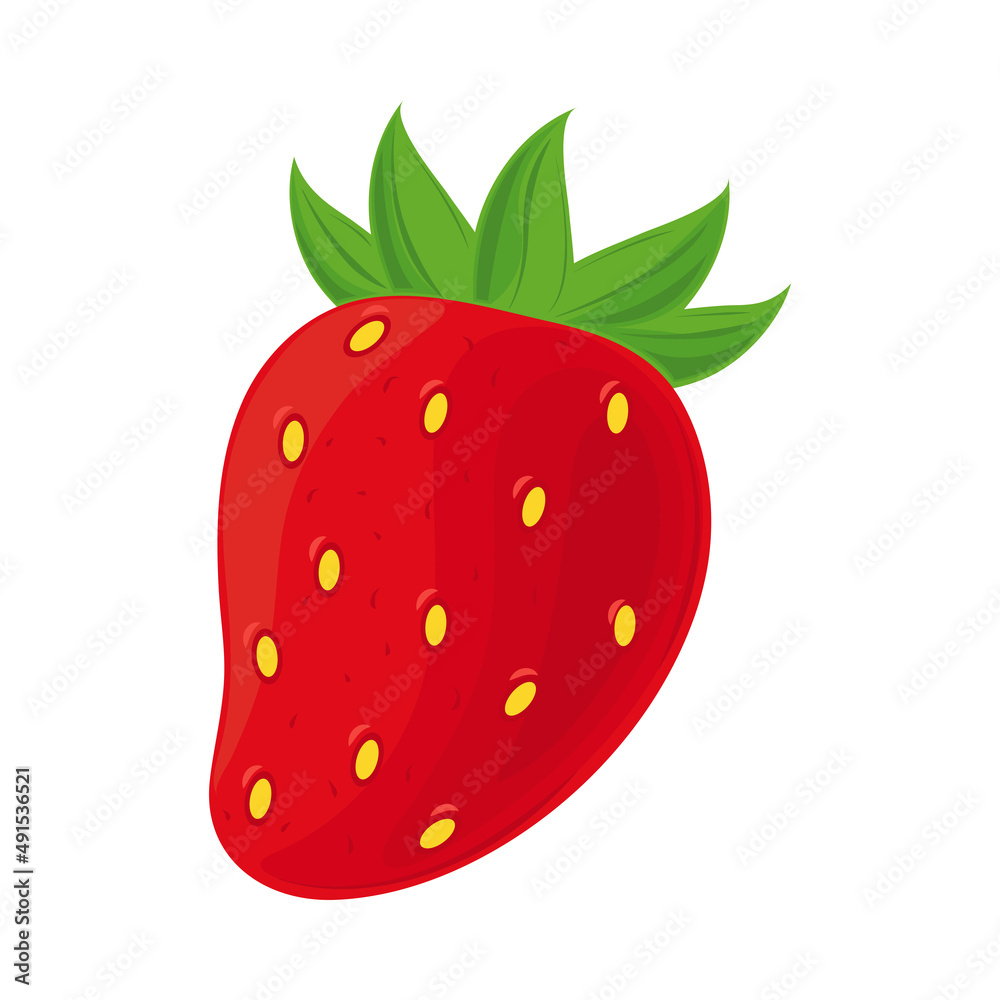 strawberry fruit icon strawberry fruit icon