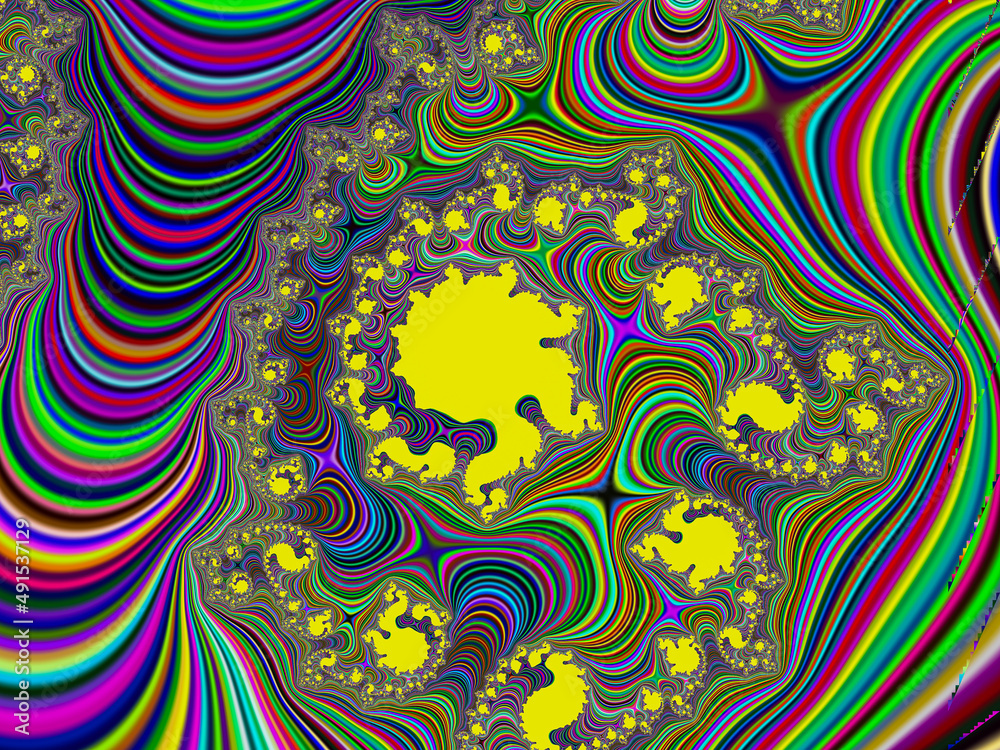 colorful Fractal background