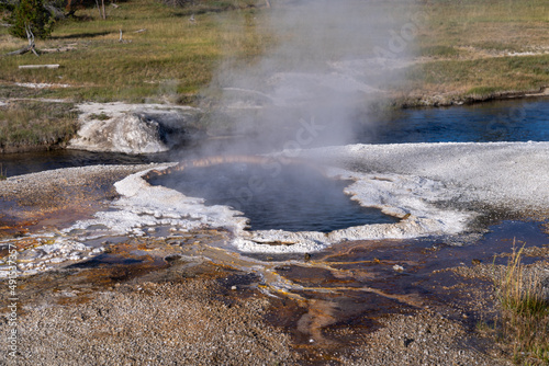 South Scalloped Spring in Yellowstone National Park