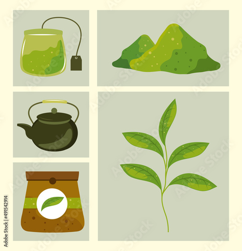icons traditional matcha tea
