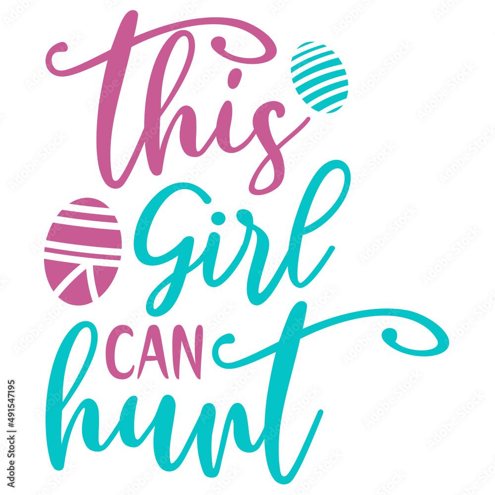 Fototapeta premium This Girl Can Hunt