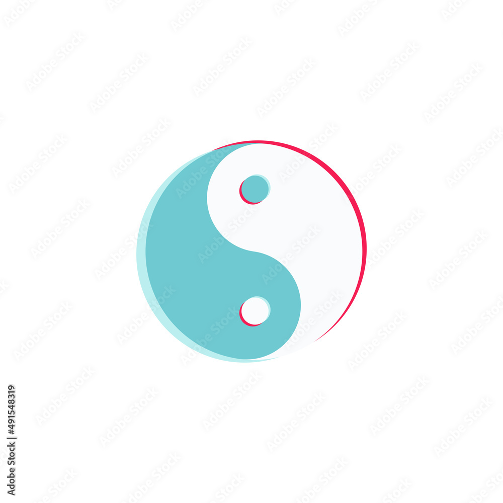 yin yang vector design element yin yang vector design element