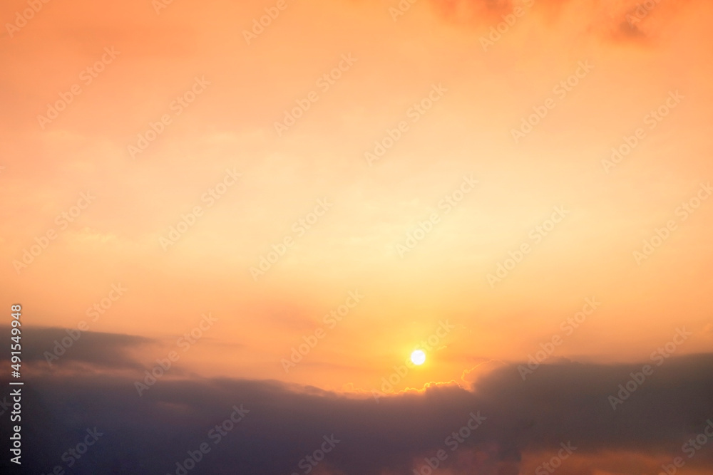 cloudy sky at sunset. Gradient color. Sky texture, abstract nature background cloudy sky at sunset. Gradient color. Sky texture, abstract nature background