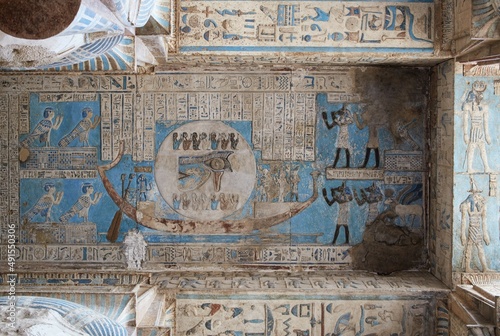 The Stunning Ceiling Art of Egypt's Dendera Temple photo
