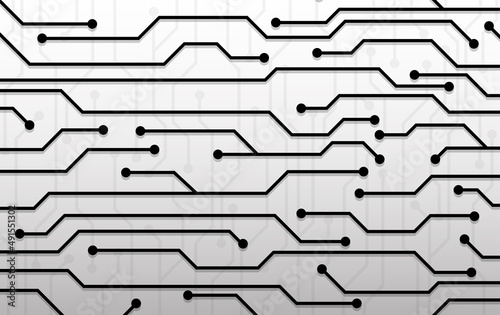 Abstract hi tech. Abstract digital background with technology. Vector abstract technology.