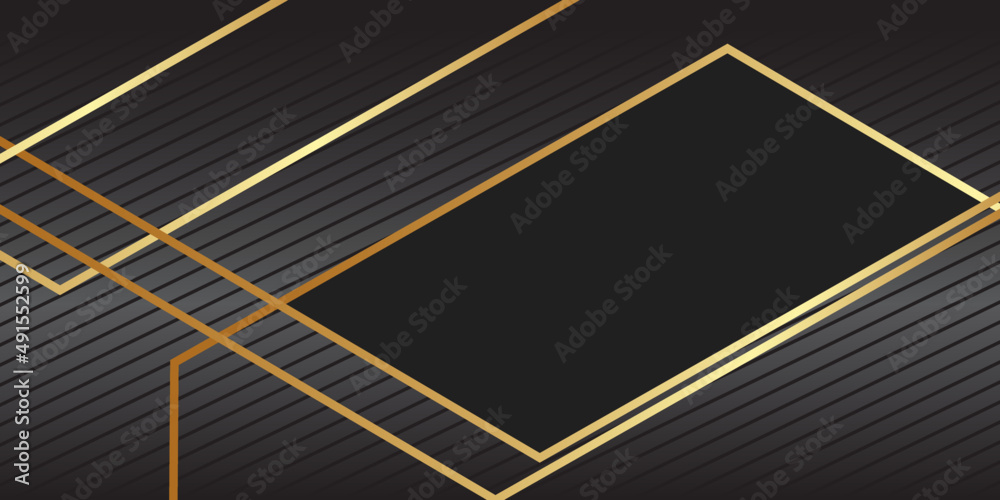 black and gold background design vector
