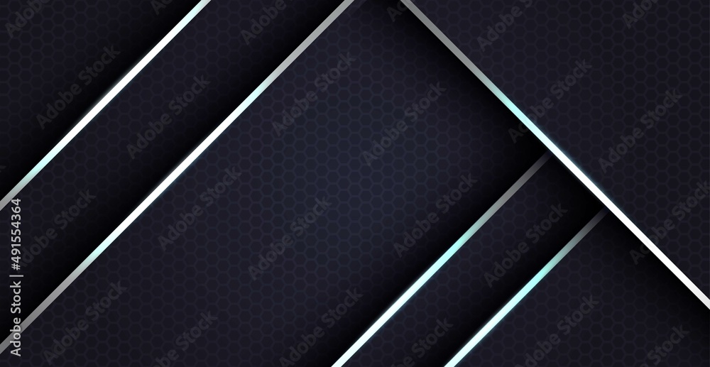 abstract slash silver cross line with dark hexagon texture background. eps10 vector abstract slash silver cross line with dark hexagon texture background. eps10 vector