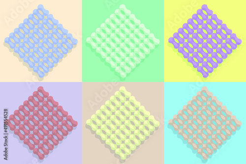 Abstract background with beautiful leaves