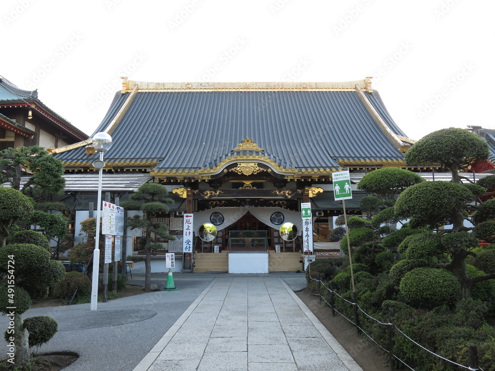 佐野市の惣宗寺(佐野厄よけ大師) foto de Stock Adobe Stock