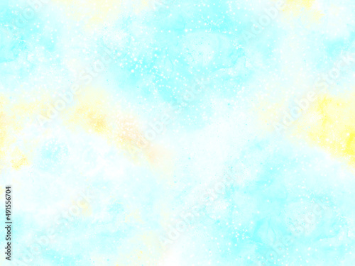 背景 背景素材 水彩 壁紙 テクスチャ グラデーション ブラシ ペイント フレア 星 星雲 水色