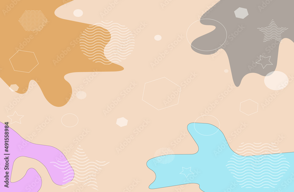 flat abstract background