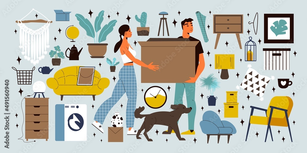 Family Moving Big Set Family Moving Big Set