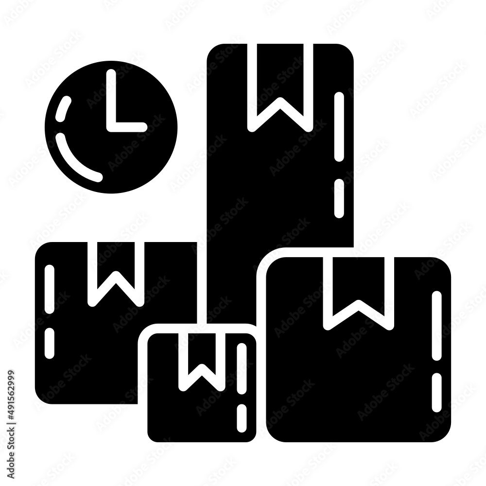 Obraz premium box and timer delivery