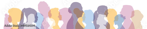 Women of different ages and ethnicities together.	