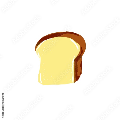 食パンのイラスト