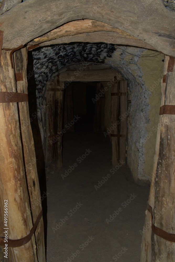 Obraz premium abandoned old mine