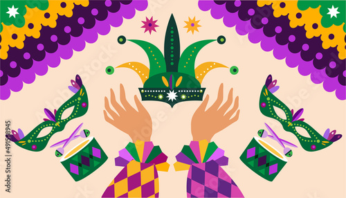 Mardi Gras banner 12