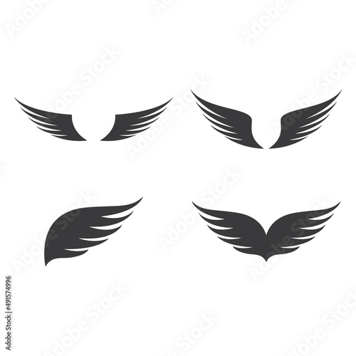 Wing illustration design
