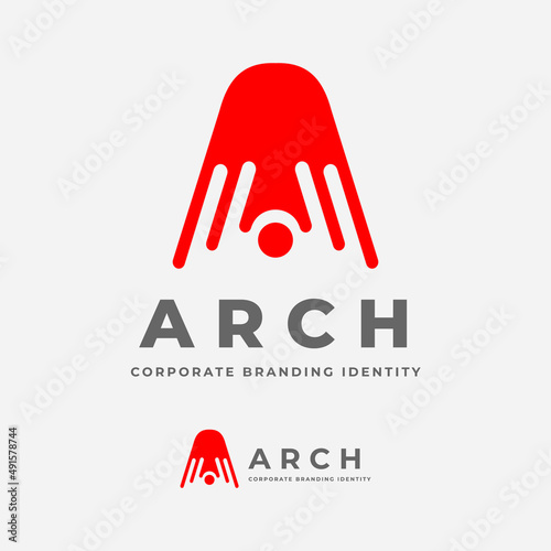 Arch A Letter Logo can be mainly suitable for charity, construction, real estate, law, tourism, architectural company, resort base business and fashionable products features.