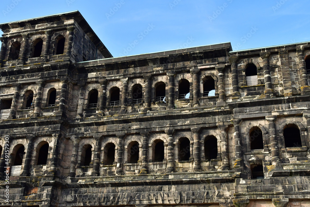 Trier; Germany- august 11 2021 : picturesque city in summer