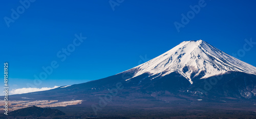 富士山　冬景 © oben901