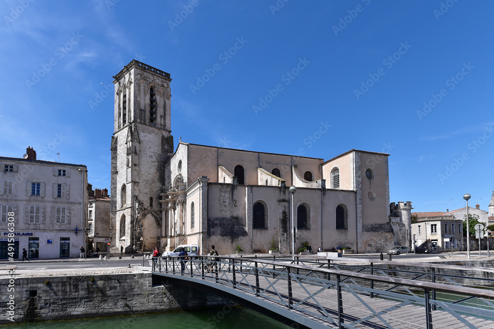 Frankreich - La Rochelle - Hafenviertel - Église Saint-Saveur de La Rochelle
