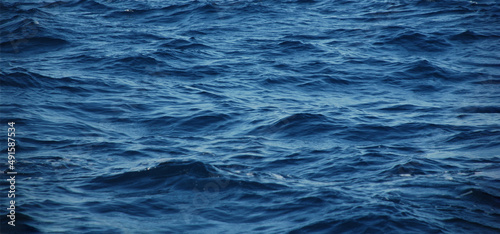 dark blue waves, blue water texture. dark deep blue color. Sea water background. High quality photo