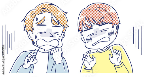 2人の男性