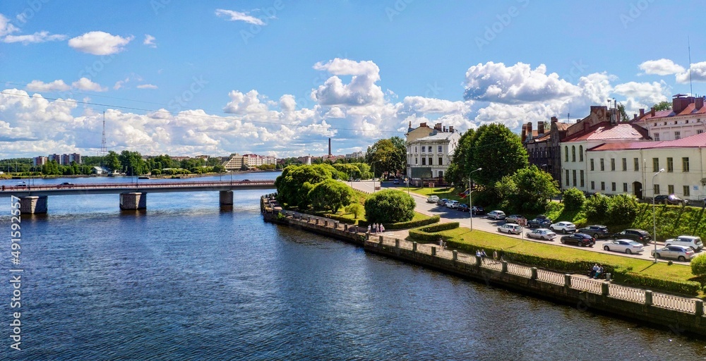 Fototapeta premium Landscapes of the center of St. Petersburg and suburbs