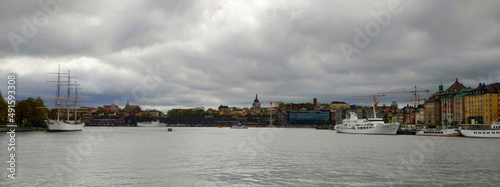 Views of the historical center of Stockholm