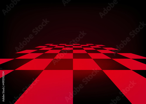Dark red checker board pattern vector