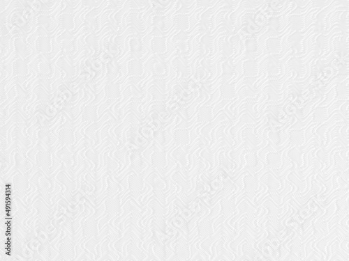 Abstract clean white texture wall 3d rendering illustration. Rough structure surface as paper, plaster or cement background for text space creative design artwork.