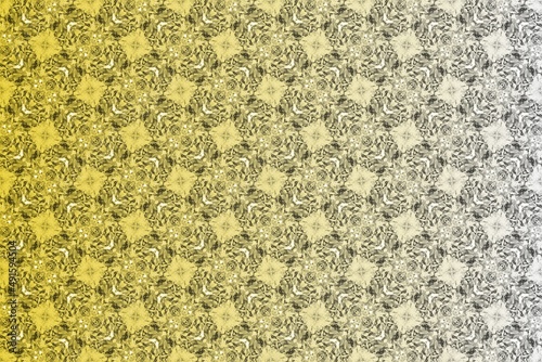 Unique background for wallpaper and surface design. Creative seamless pattern. Collage.