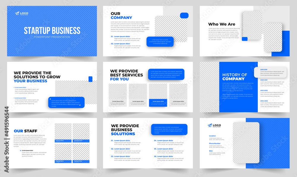 startup Business presentation Design